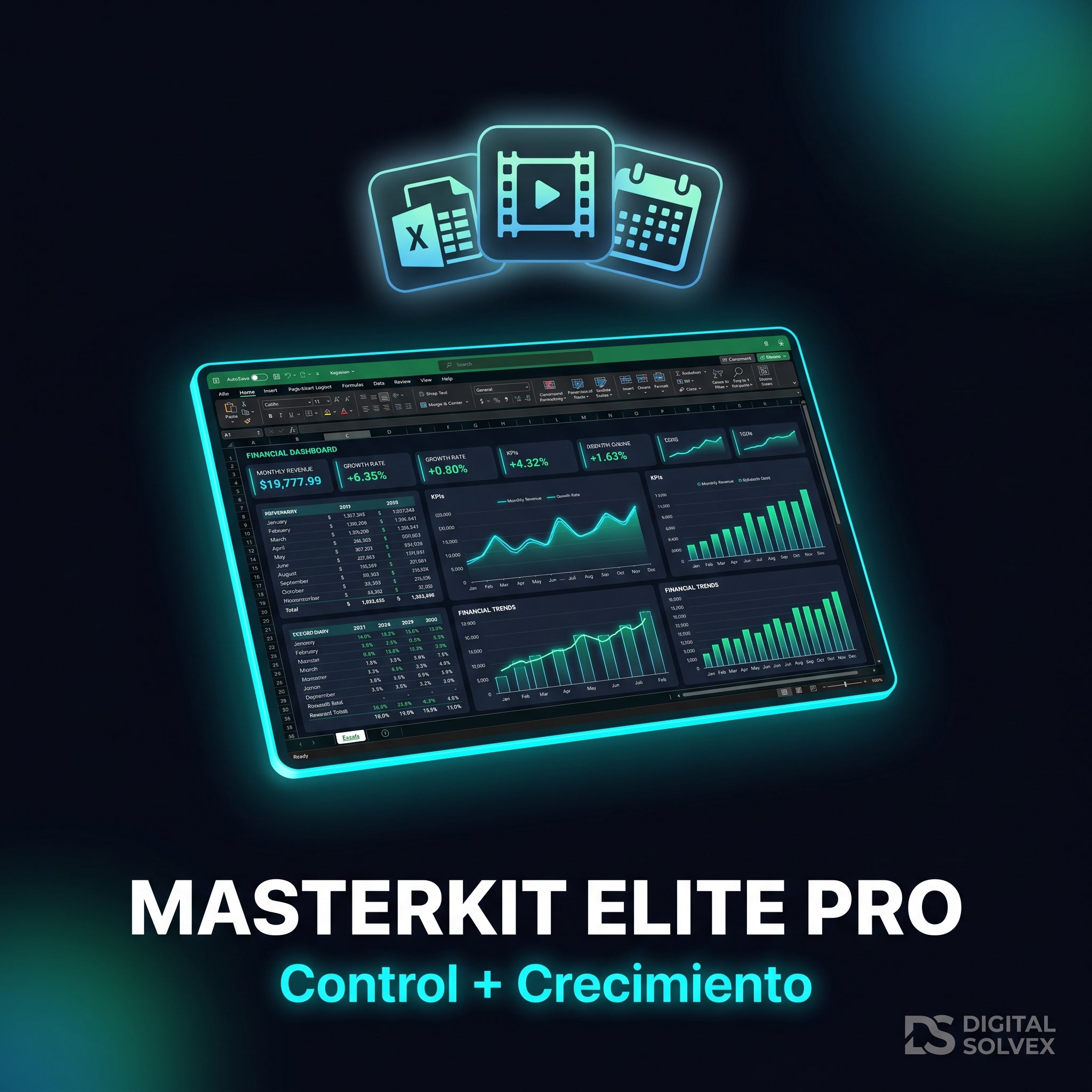 Masterkit Elite PRO — Paquete Control + Crecimiento