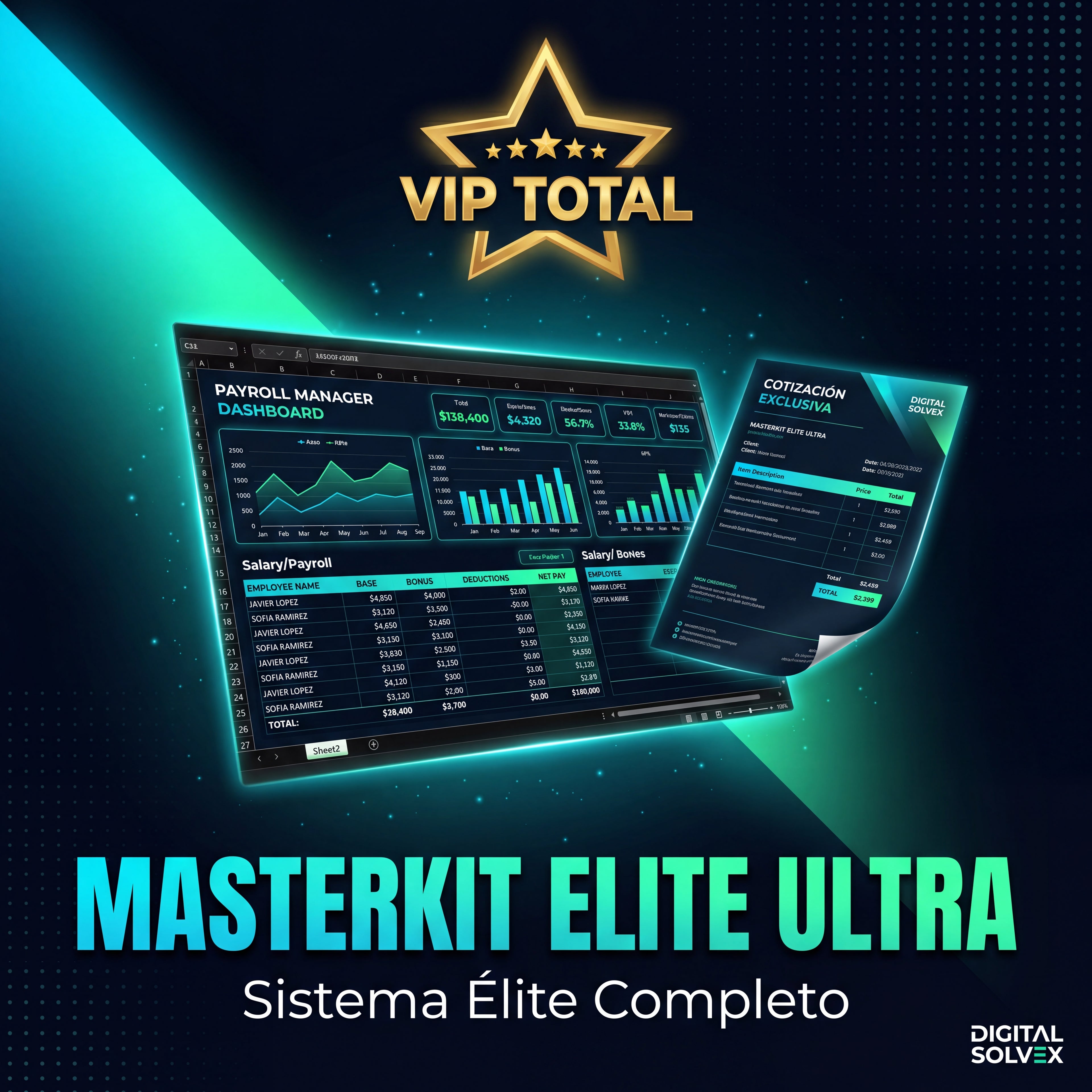Masterkit Elite ULTRA — Paquete Sistema Élite Completo (VIP)