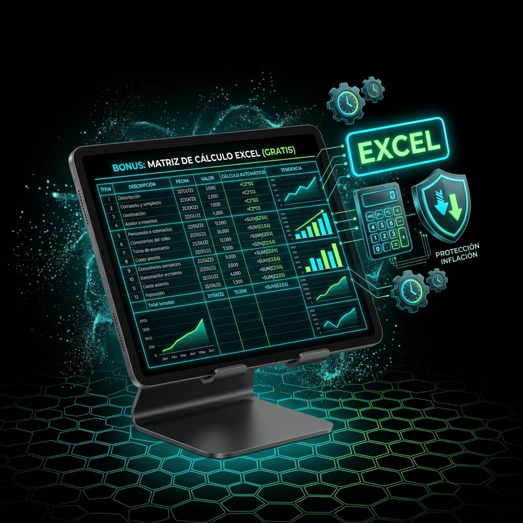Sistema Masterkit Elite: Control de Inventario y Precios (Excel) + Bonos