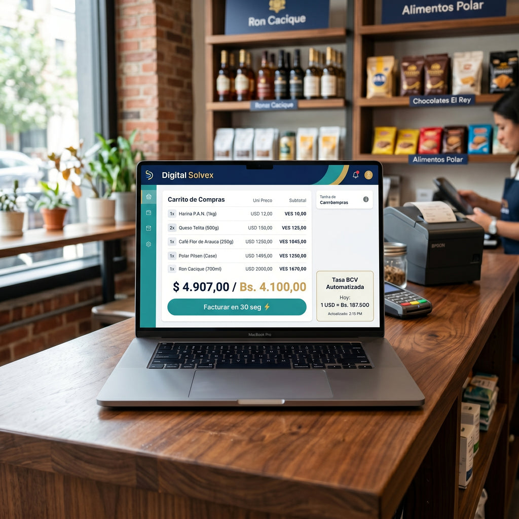 PanelVentas POS: Sistema de Caja Rápida y Tickets Digitales ⚡🧾